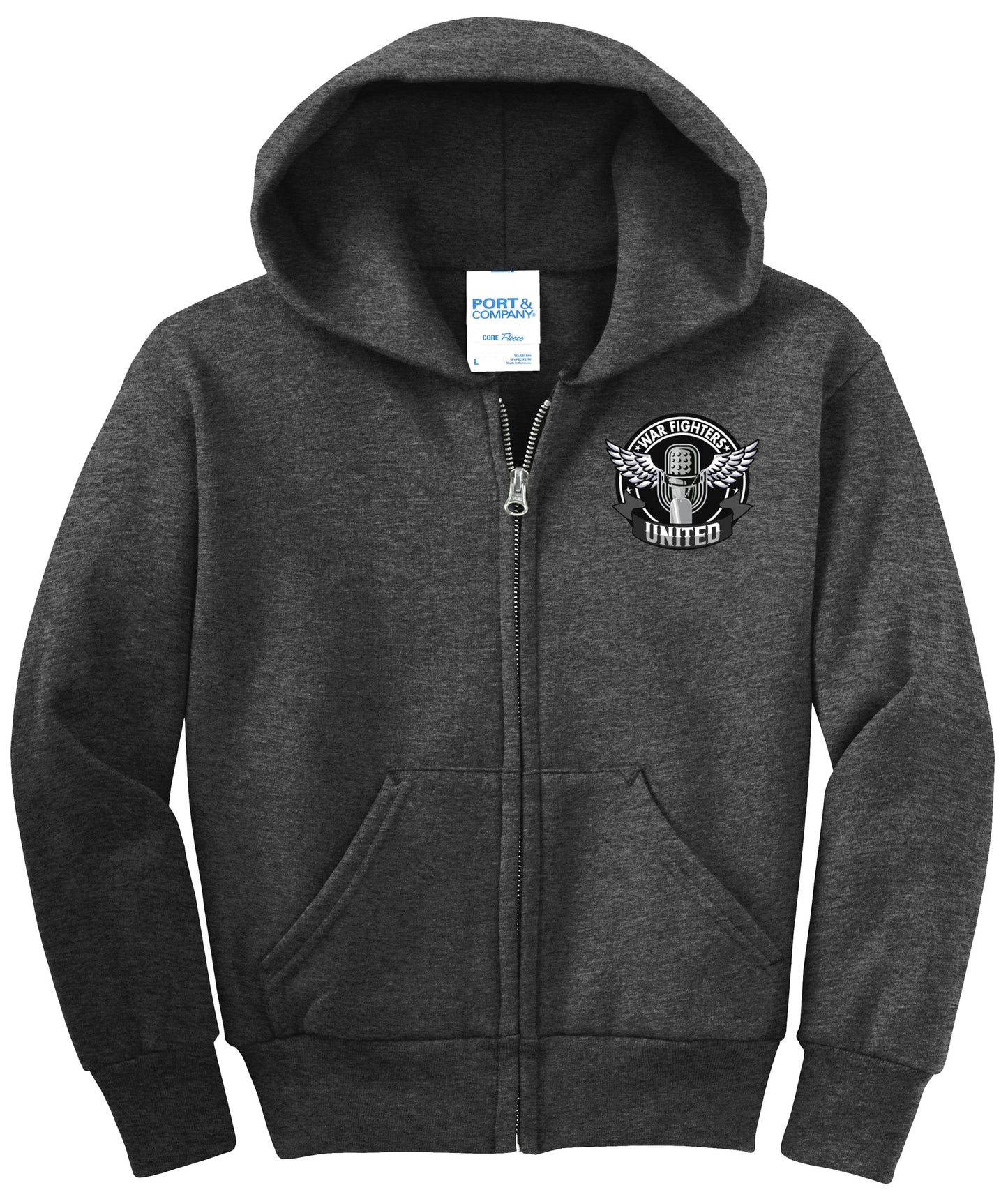 Warfighters United - Zip Up Hoodie