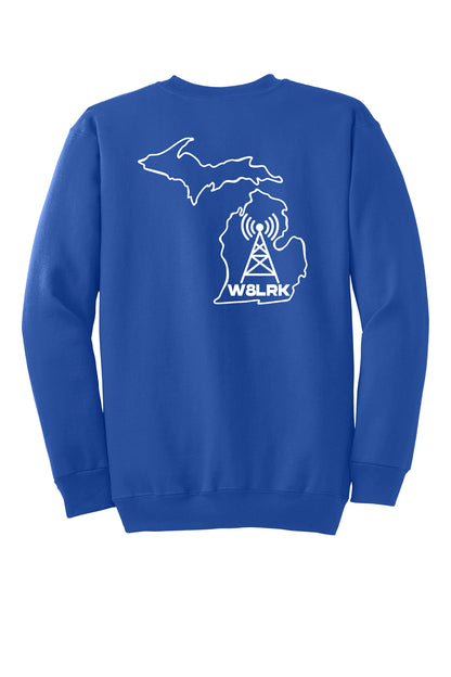 W8LRK - Royal Blue Black Sweatshirt