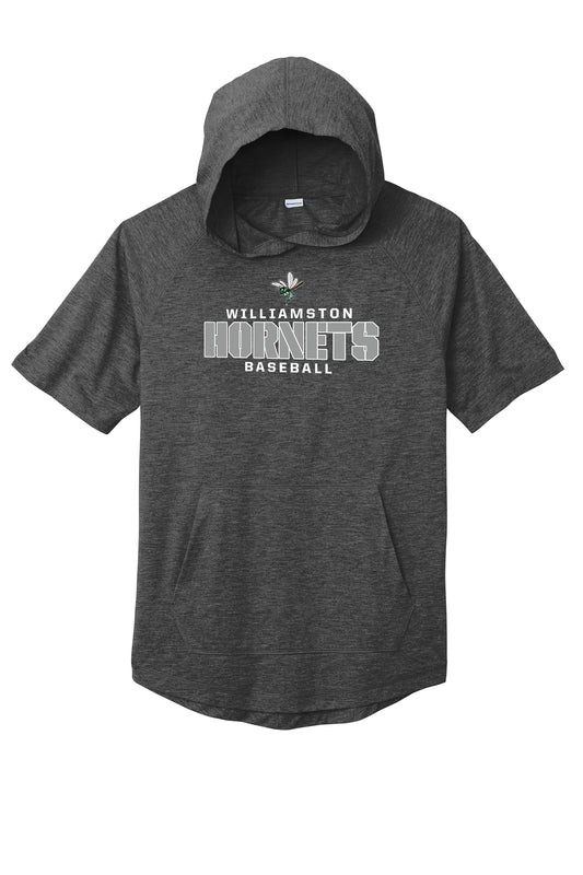 Williamston Baseball - Short Sleeve Pullover Hoodie