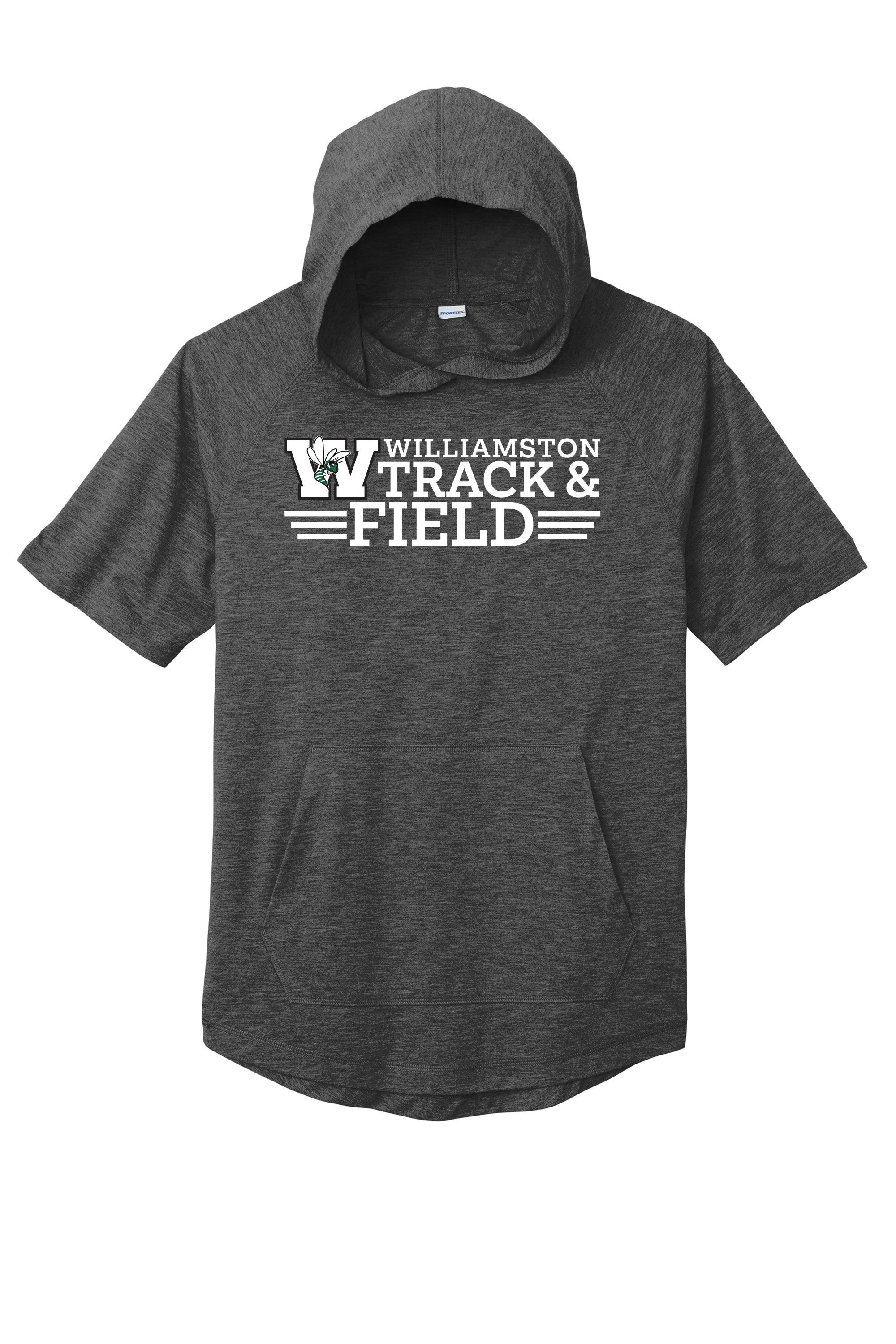 Williamston Track and Field - Short Sleeve Pullover Hoodie