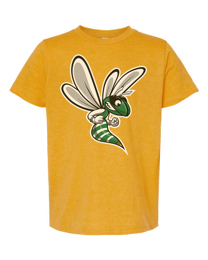 Williamston Hornet Mascot - Tultex - Heat Transferred - Youth T-Shirt