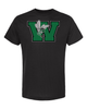 Williamston - Green - W - Hornet Mascot - Tultex - Heat Transferred - Youth T-Shirt