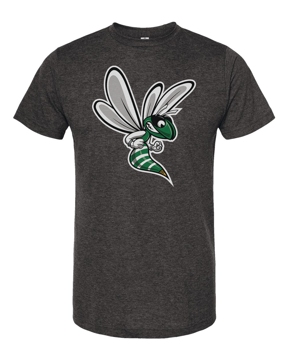 Williamston Hornet Mascot - Tultex - Heat Transferred - Adult T-Shirt
