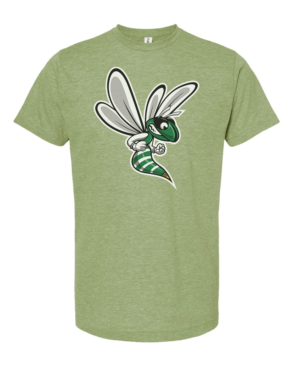 Williamston Hornet Mascot - Tultex - Heat Transferred - Adult T-Shirt