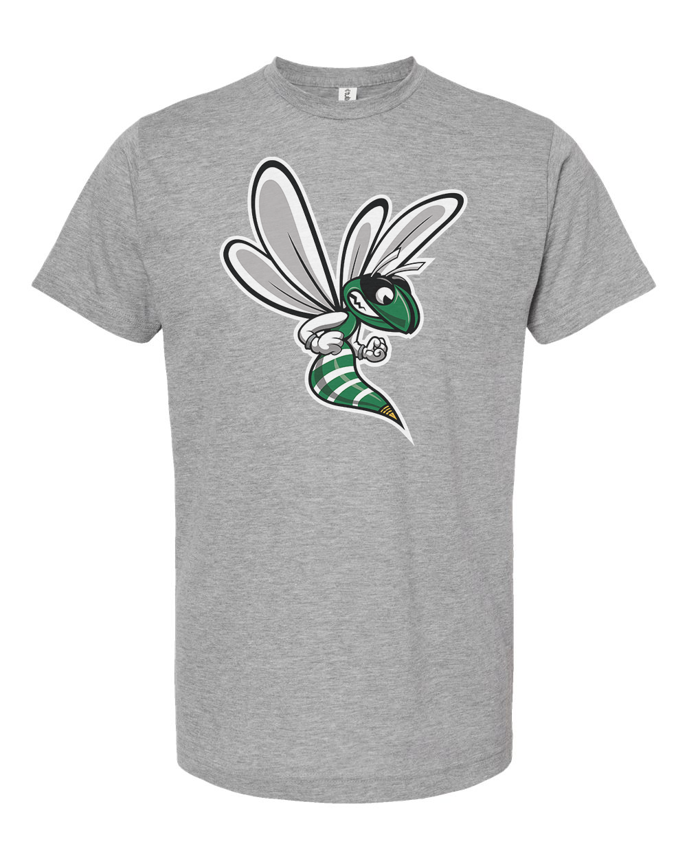 Williamston Hornet Mascot - Tultex - Heat Transferred - Adult T-Shirt