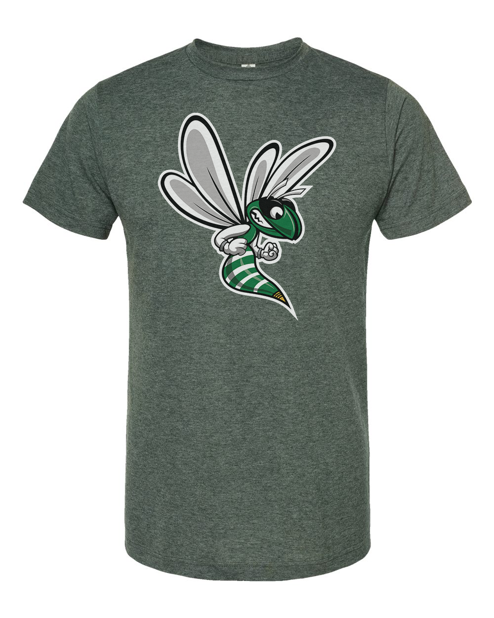 Williamston Hornet Mascot - Tultex - Heat Transferred - Adult T-Shirt