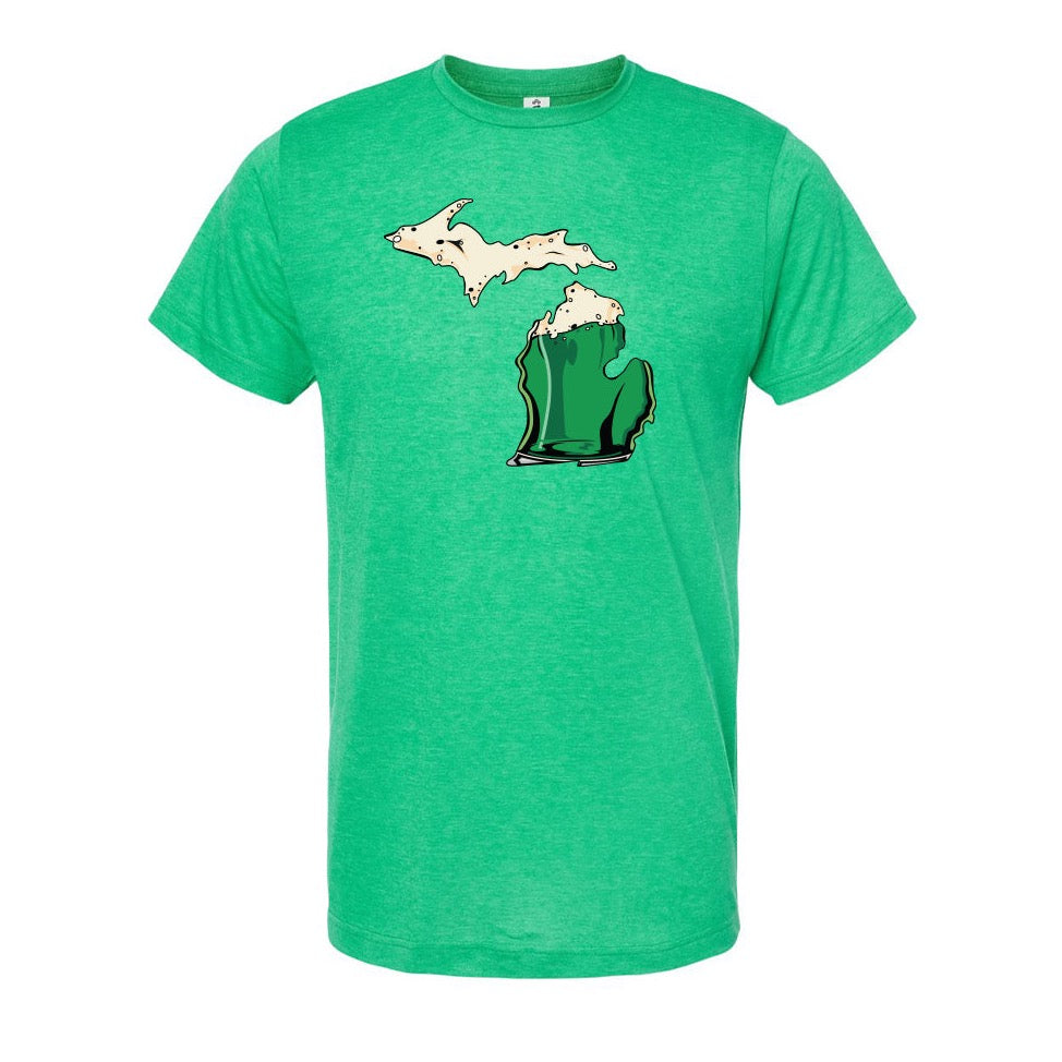 Michigan Green Beer - St. Patty's Day Tee