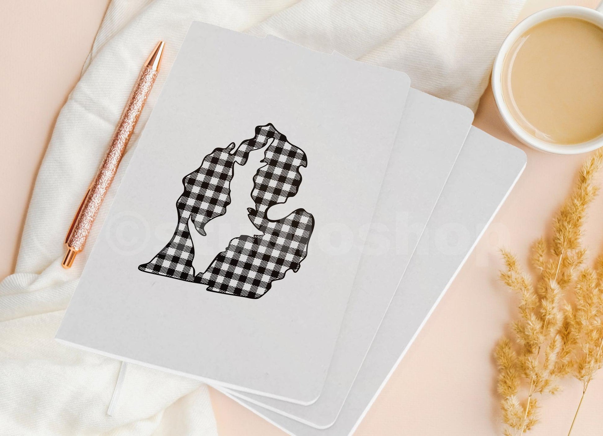 Plaid - Monochrome - Up Inside Lp - Pocket Journal