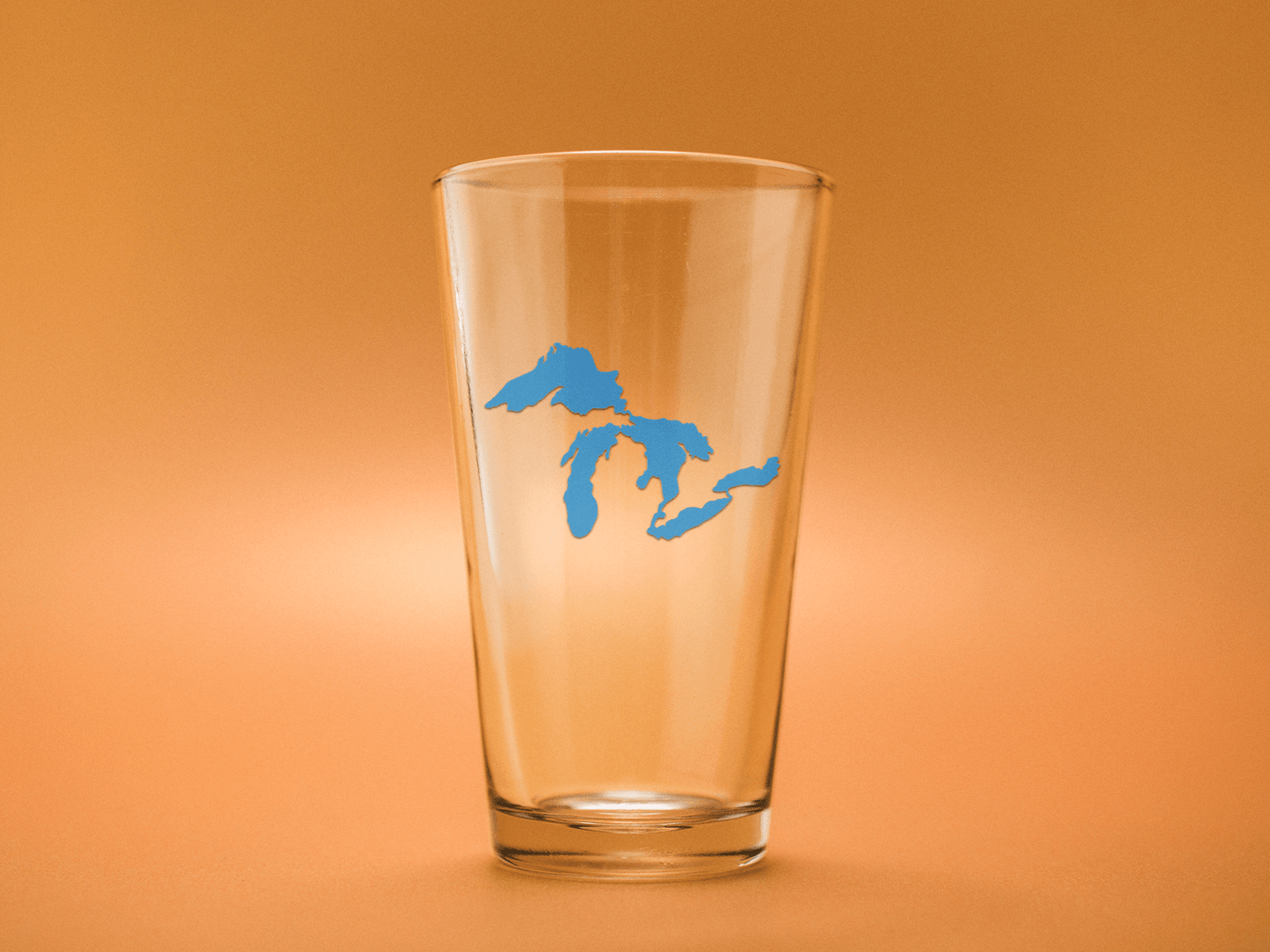 Great Lakes 16Oz Pint Glass