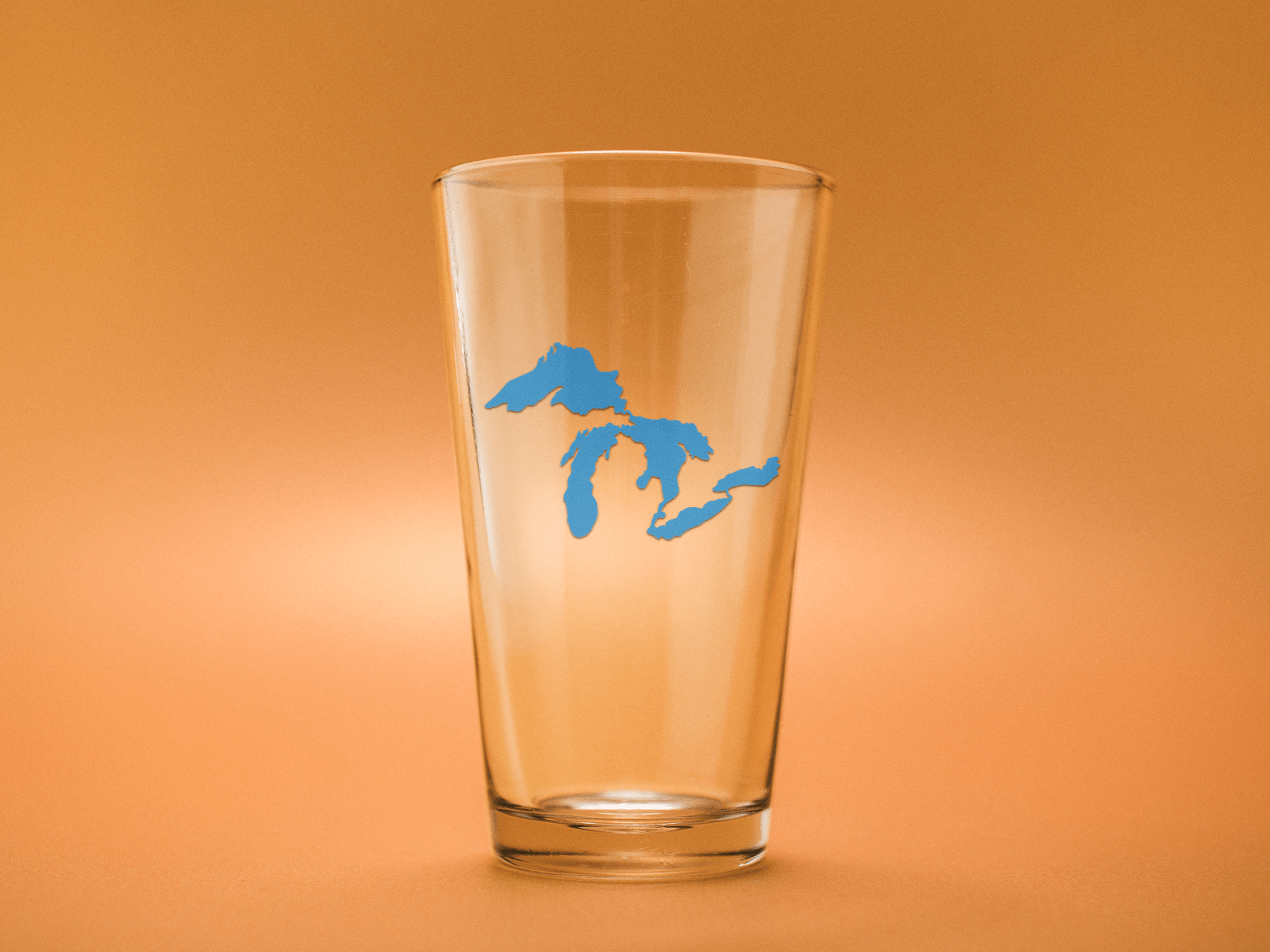 Great Lakes 16Oz Pint Glass