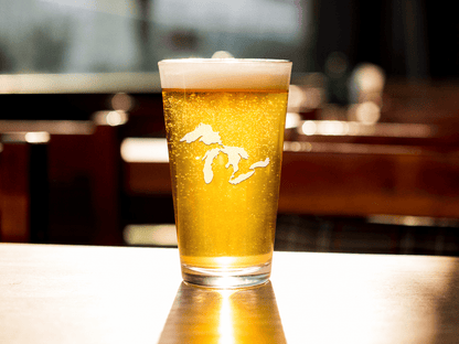 Great Lakes 16Oz Pint Glass
