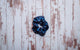 Great Lakes Blue Satin Scrunchie