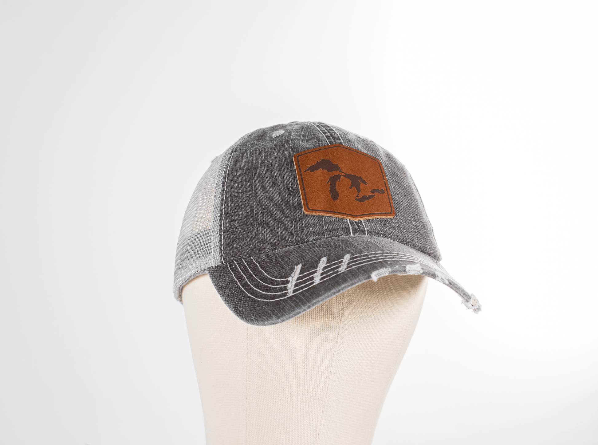 Great Lakes Leather Patch Hat