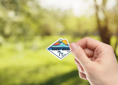 Great Lakes State Sticker (2"X1")