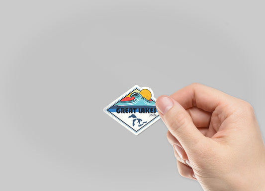 Great Lakes State Sticker (2"X1")