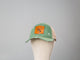 Hornet Leather Patch Hat, Faded Green Stitched Version