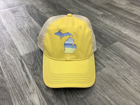 Beach - Michigan - Kiwi - Pressed Hat