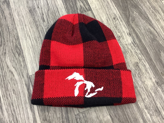 Great Lakes Plaid Beanie