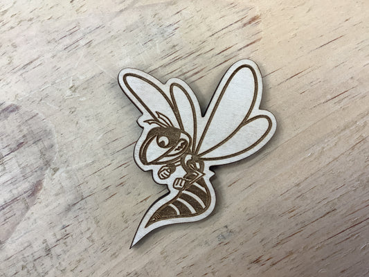 Hornet - Wooden Magnet