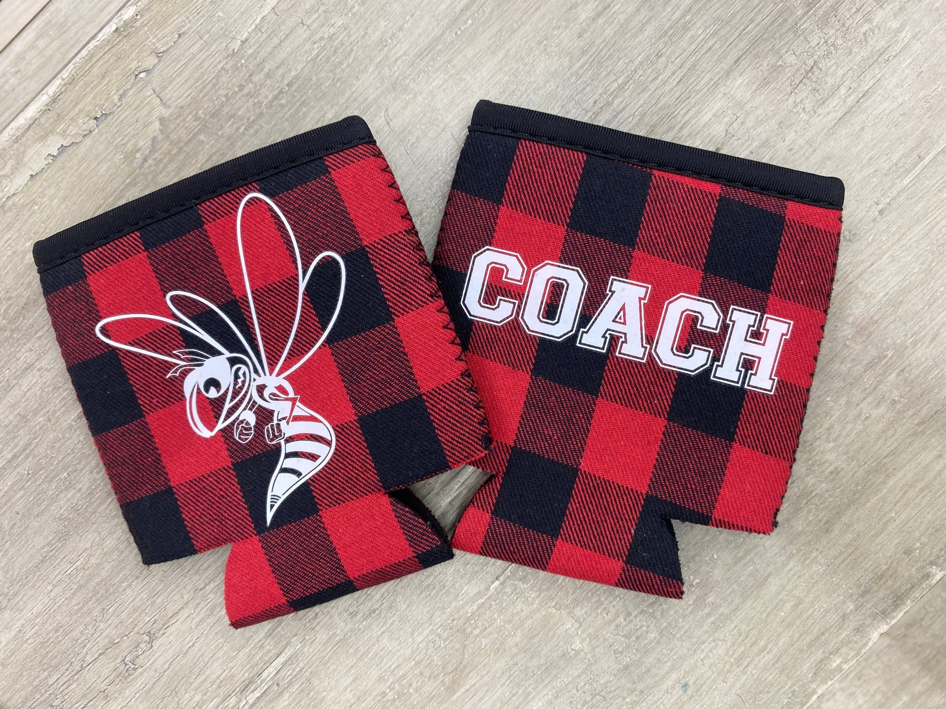 "Coach" Hornet Koozie