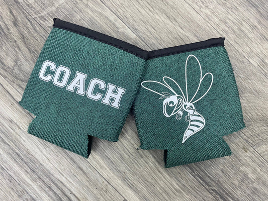"Coach" Hornet Koozie