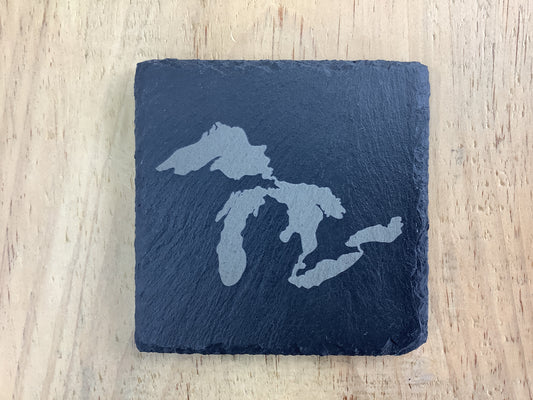 Great Lakes - Slate Coaster