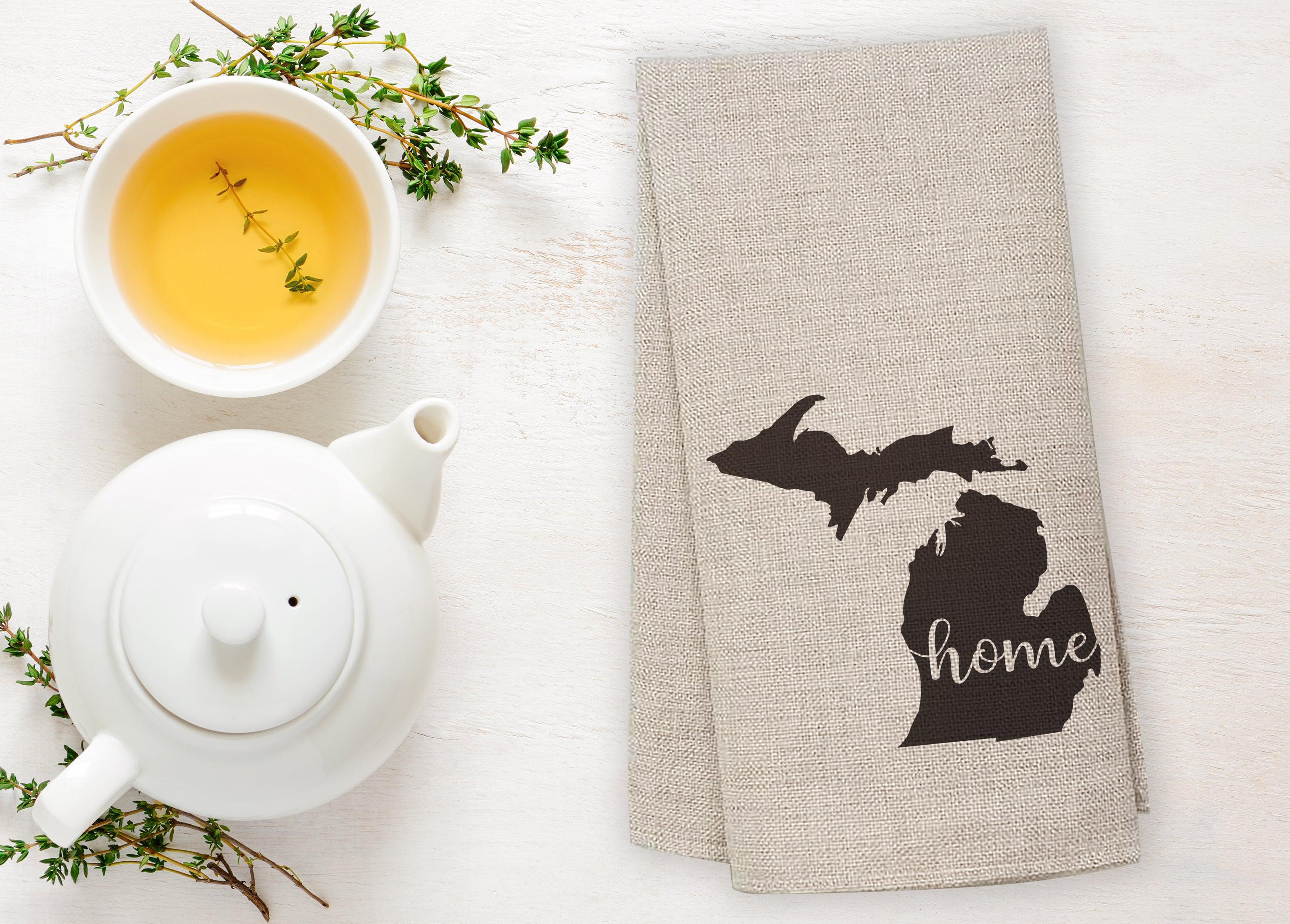 Home - Michigan - Tea Towel