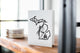 Michigan Horse Outline Greeting Card