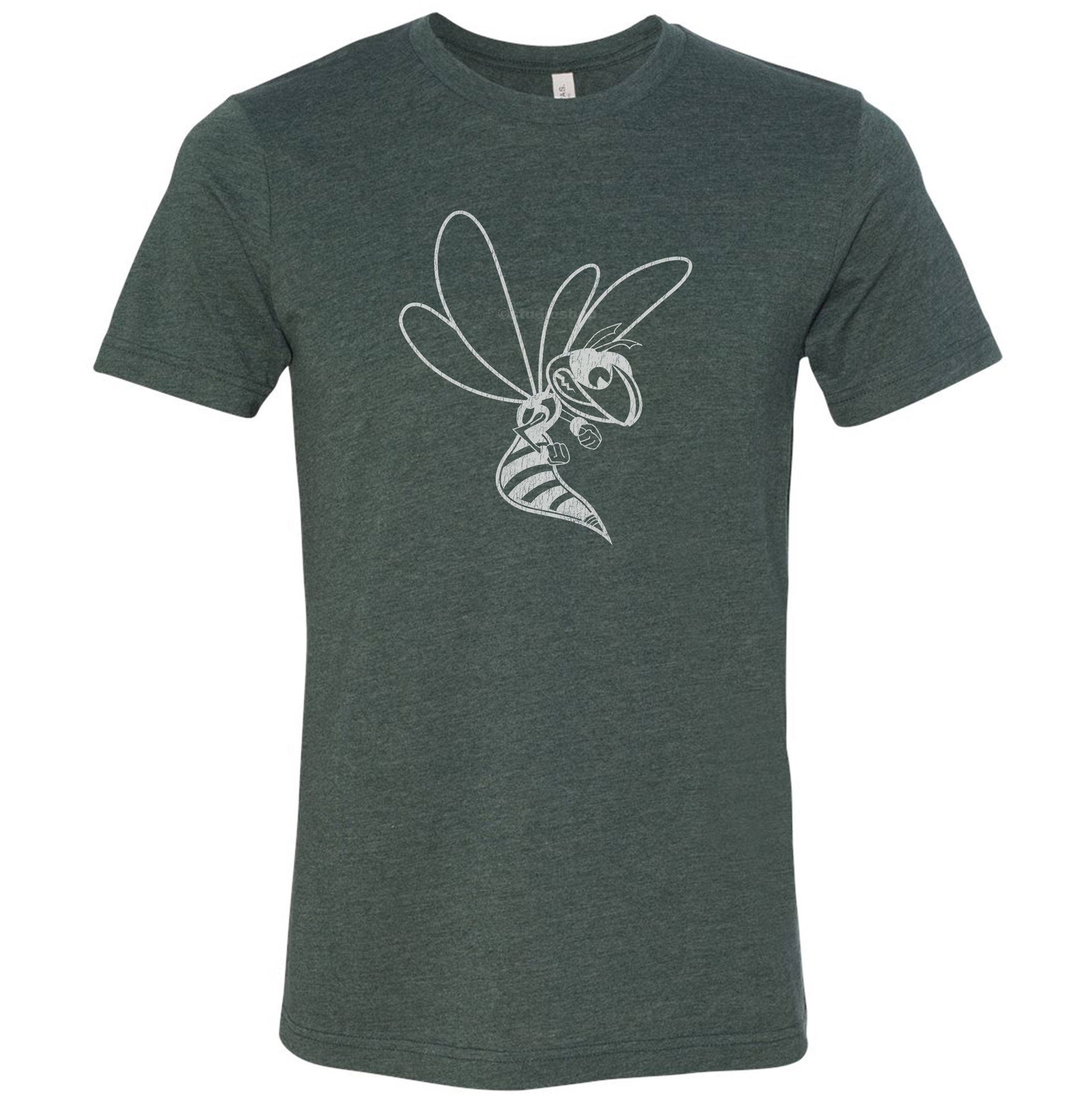 Hornet Outline - Vintage - Blended Adult Tee