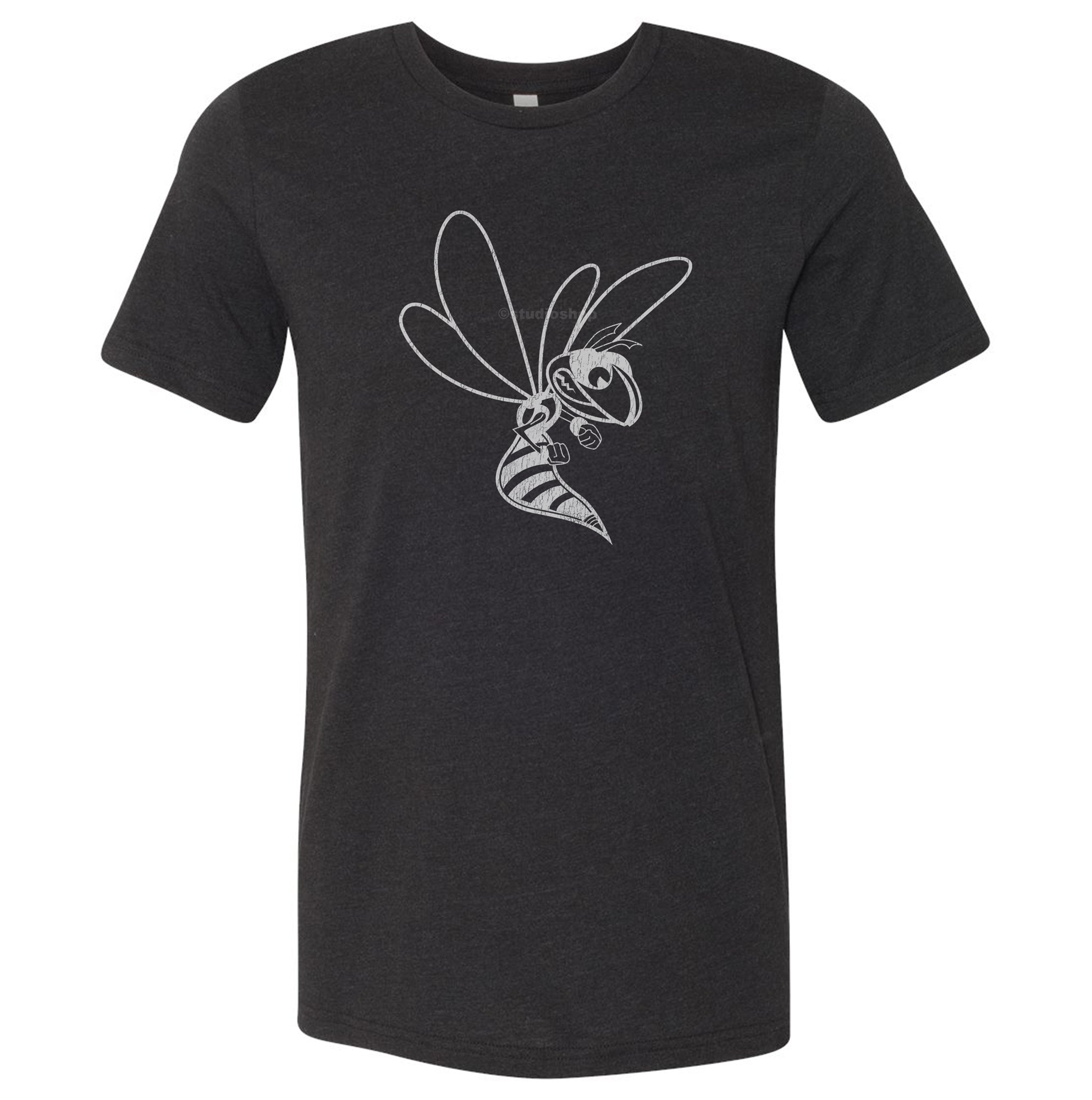 Hornet Outline - Vintage - Blended Adult Tee