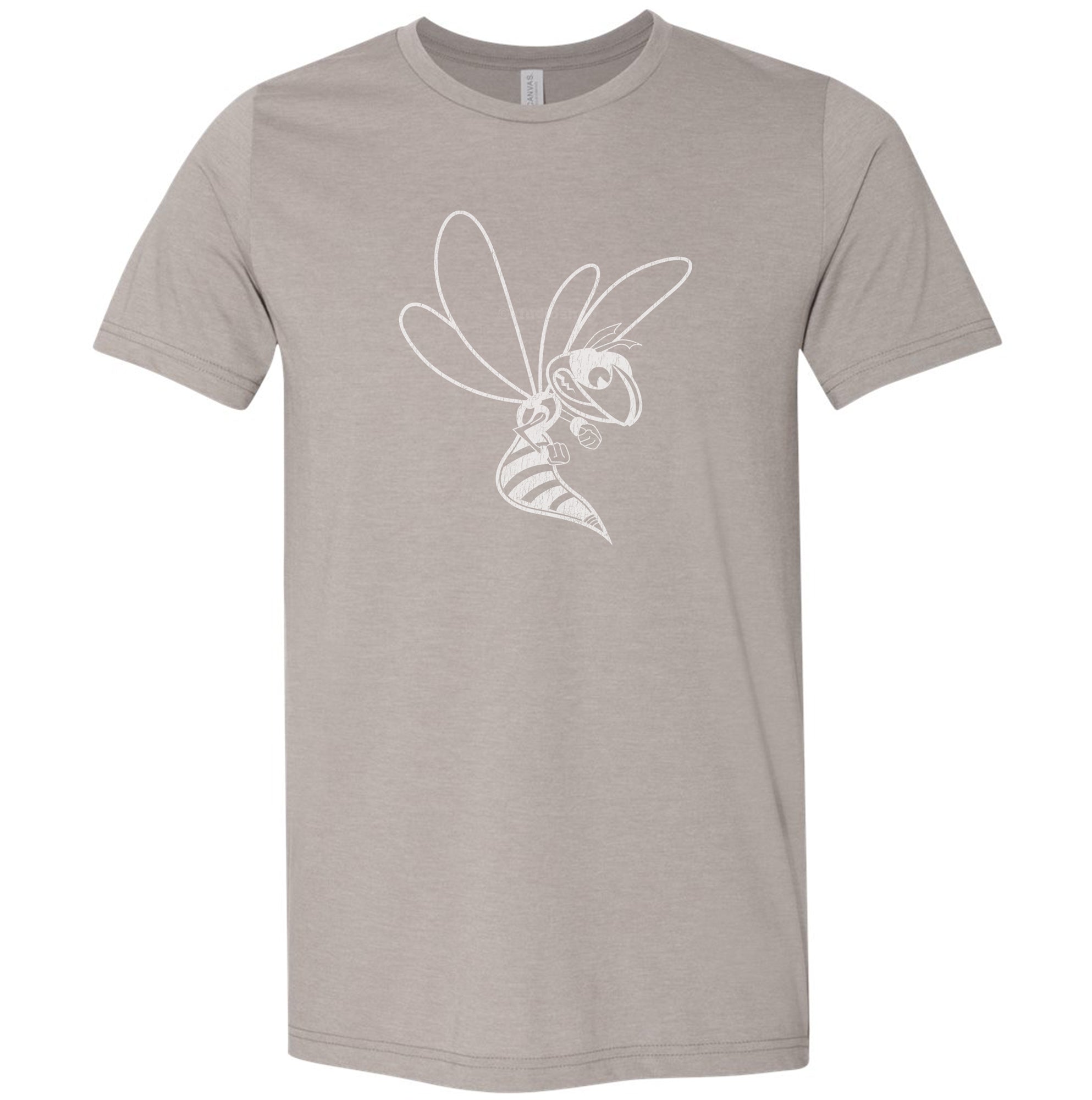 Hornet Outline - Vintage - Blended Adult Tee