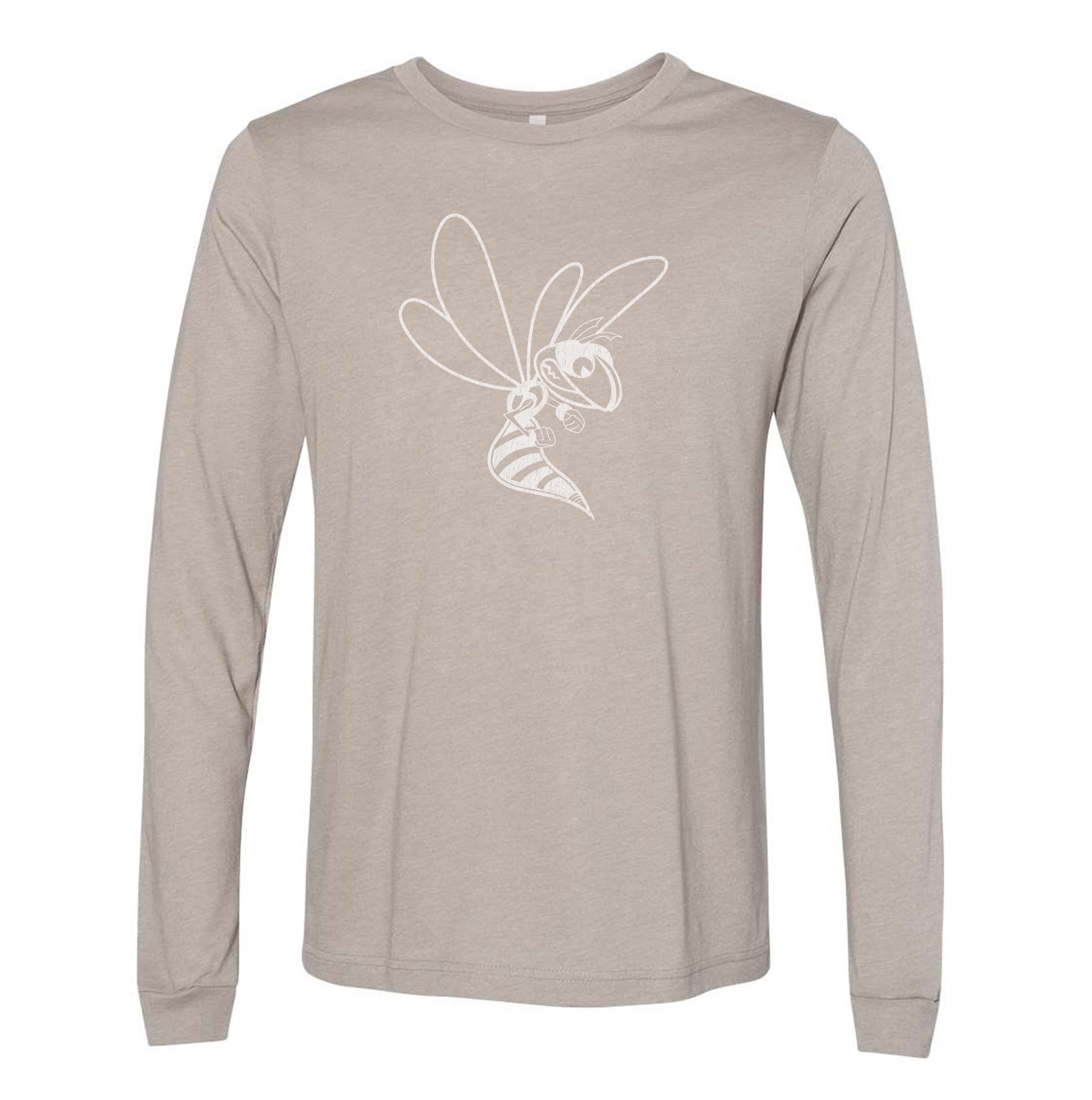 Hornet Outline - Vintage - Blended Adult Long Sleeve