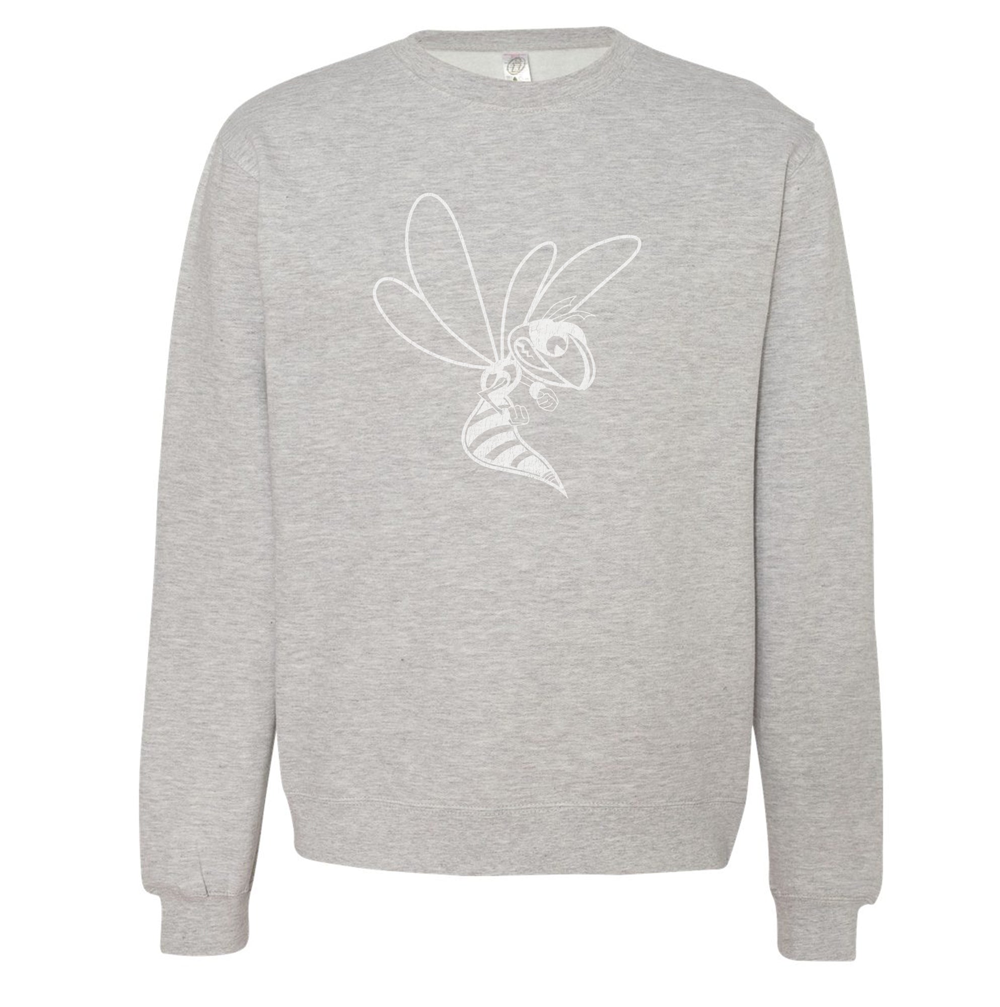 Hornet Outline - Vintage - Adult Comfy Sweatshirt