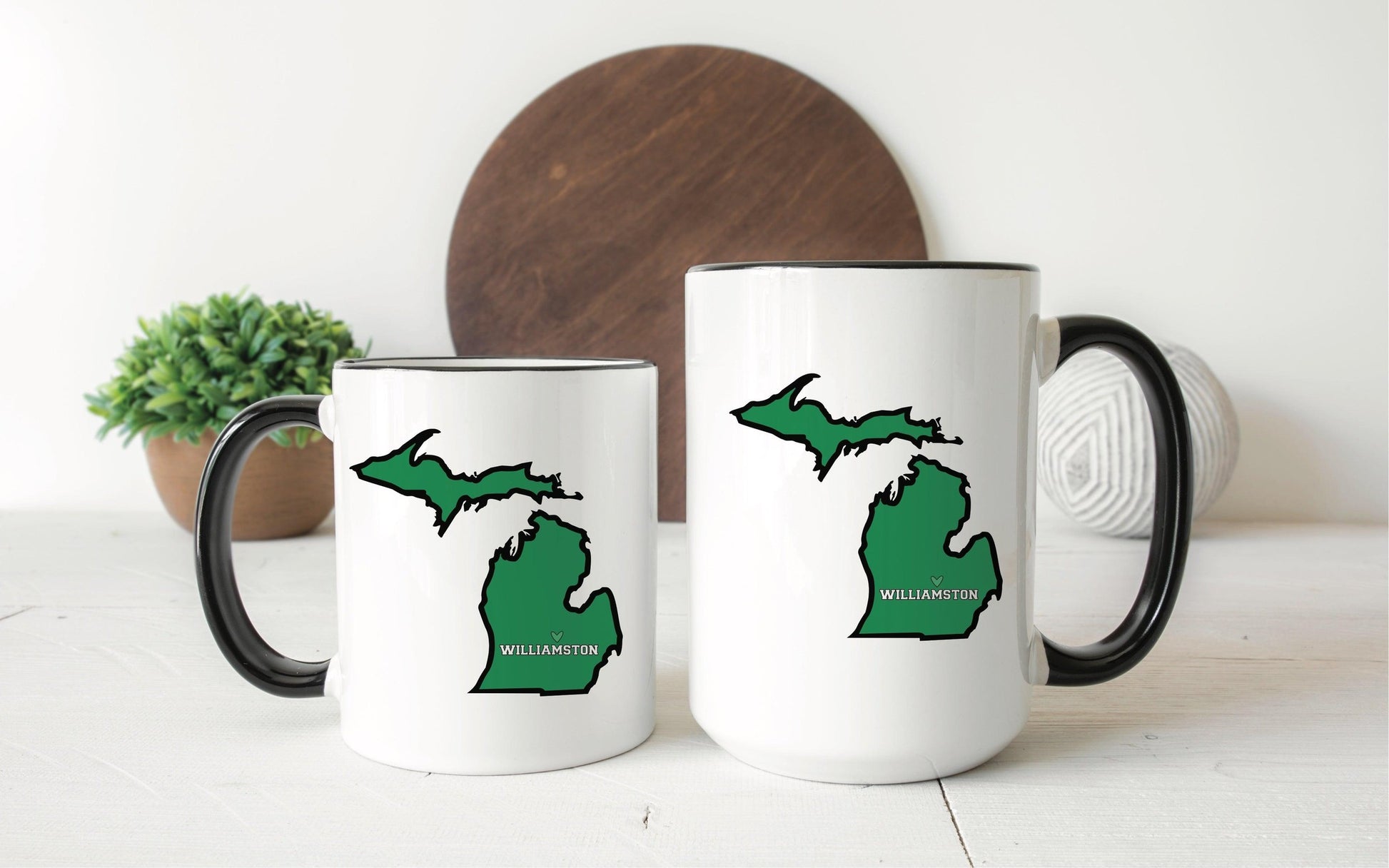 Heart - Williamston - Michigan - Mug