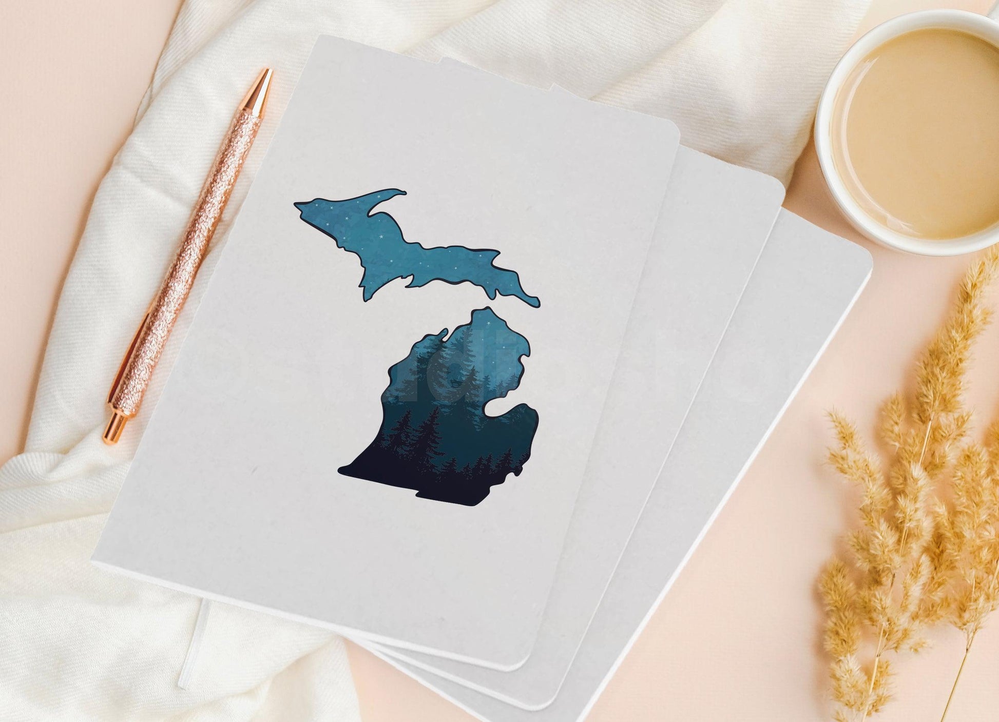 Night Pines - Michigan - Pocket Journal