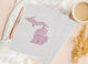 Wildflower - Pink - Michigan - Pocket Journal