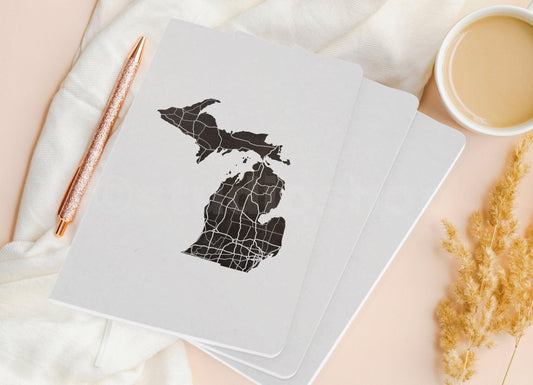 Road Map - Michigan - Pocket Journal